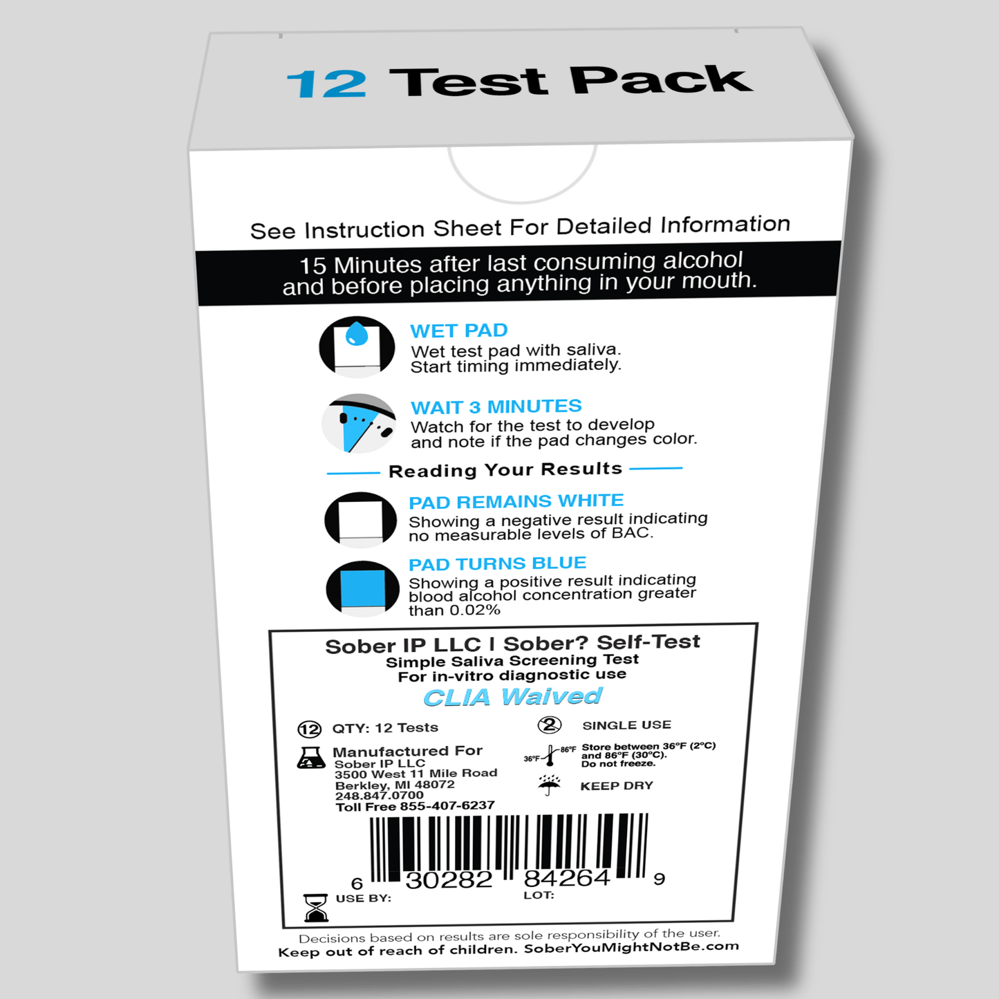 12 Test Pack